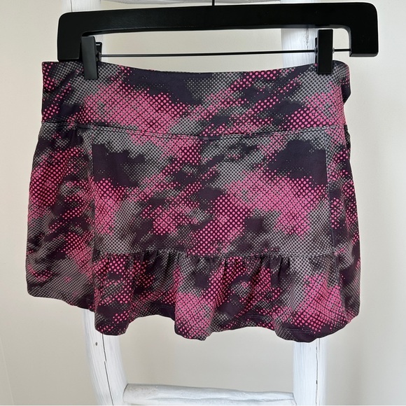 Marika Pink and Gray Tennis Skirt w Built in Shorts Size Large - Picture 1 of 9